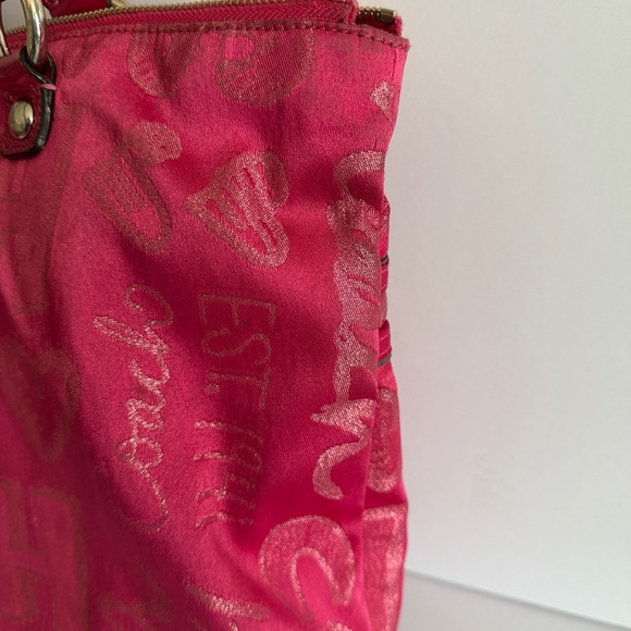 Coach Poppy Storypatch Limited Edition Hot Pink Tote - Picture 12 of 16
